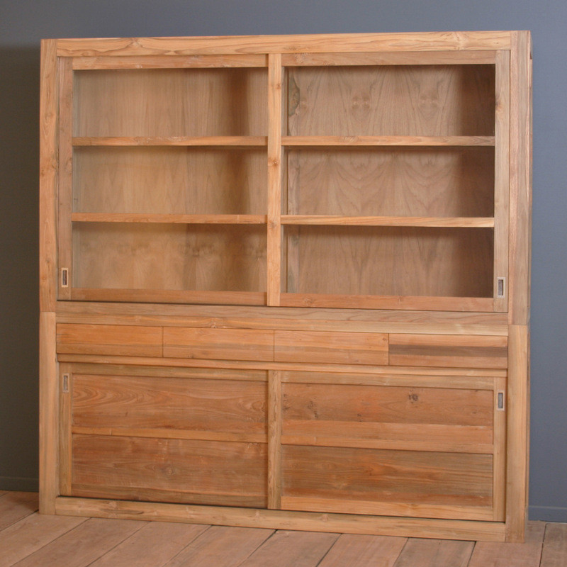 Cupboard With 4 Sliding Doors 4 Drawers