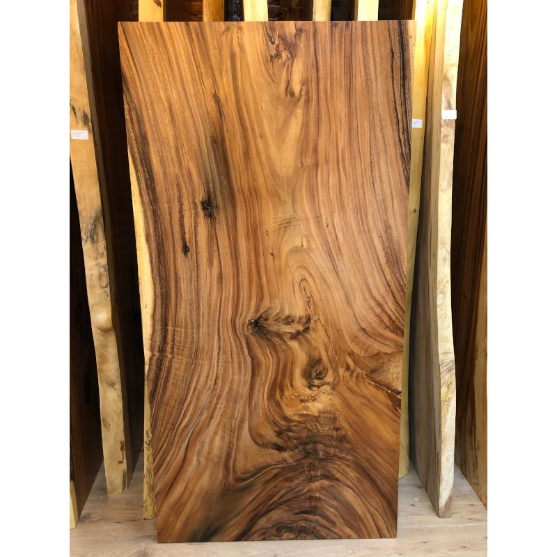 Plateau acacia 180x90x5cm Couleur acaciaBrownLC Matière acacia