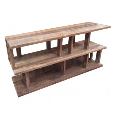 Side Rack in Reclaimed teak wood