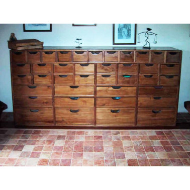 Old Chest of 39 Drawers