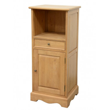 Side cabinet in solid hevea wood