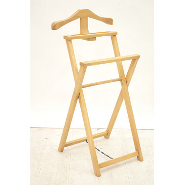 Foldable valet stand