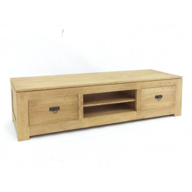 Low TV furniture 2 drawers