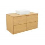 Washbasin cabinet with 4 drawers