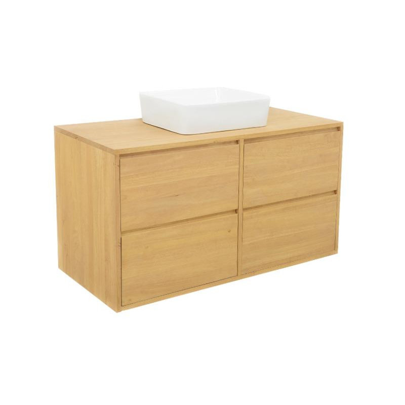 Washbasin cabinet with 4 drawers