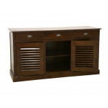 Sideboard 3 doors with shutters & 3 drawers