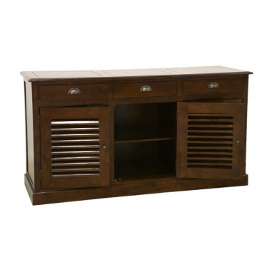 Sideboard 3 doors with shutters & 3 drawers