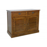 Sideboard 2 doors with shutters & 2 drawers