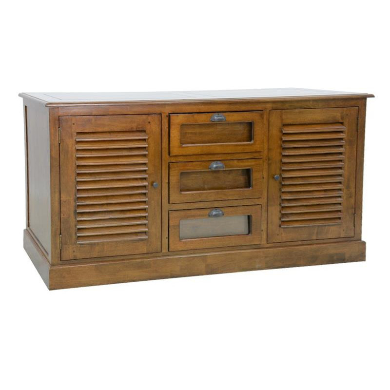 Sideboard 3 seed drawers & 2 doors with shutters