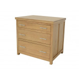 Kitchen cabinet 3 drawers (wooden worktop)