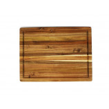 Cutting board with groove