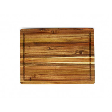 Cutting board with groove