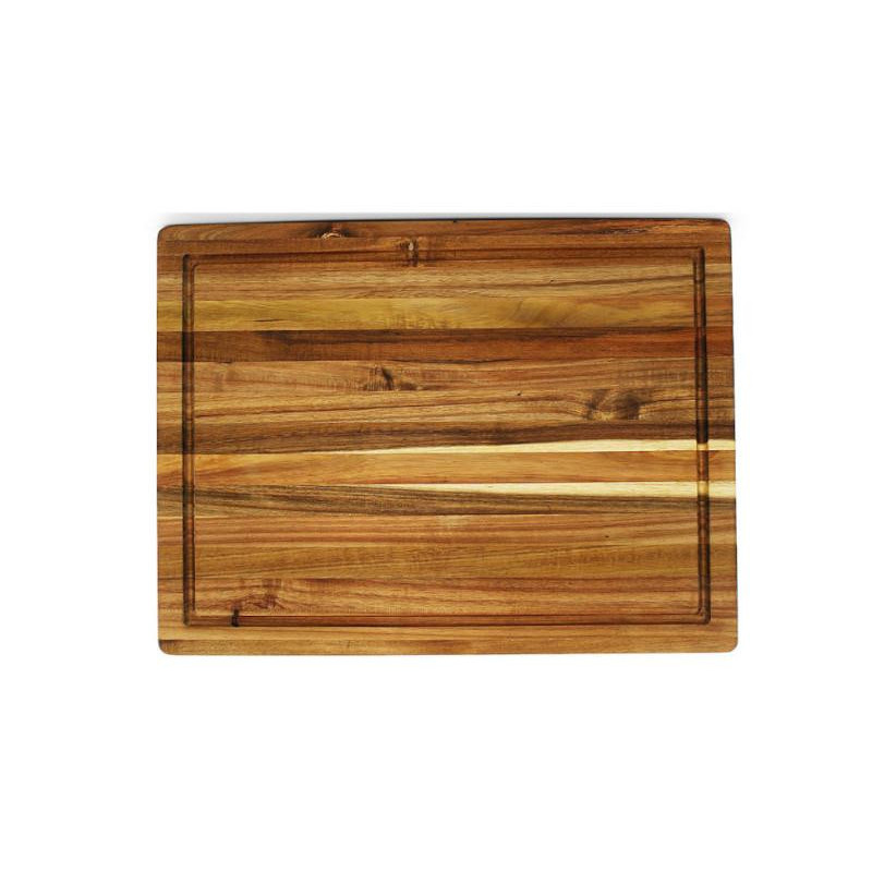 Cutting board with groove