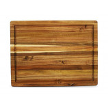 Large cutting board with groove