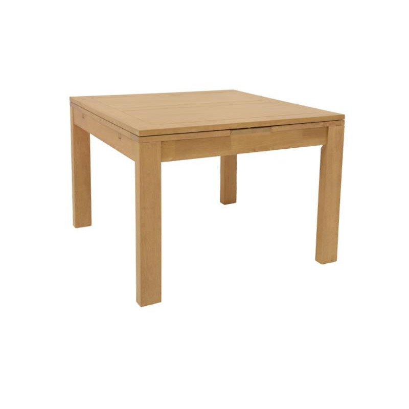Extendable dining table | 100 up to 180x100 cm