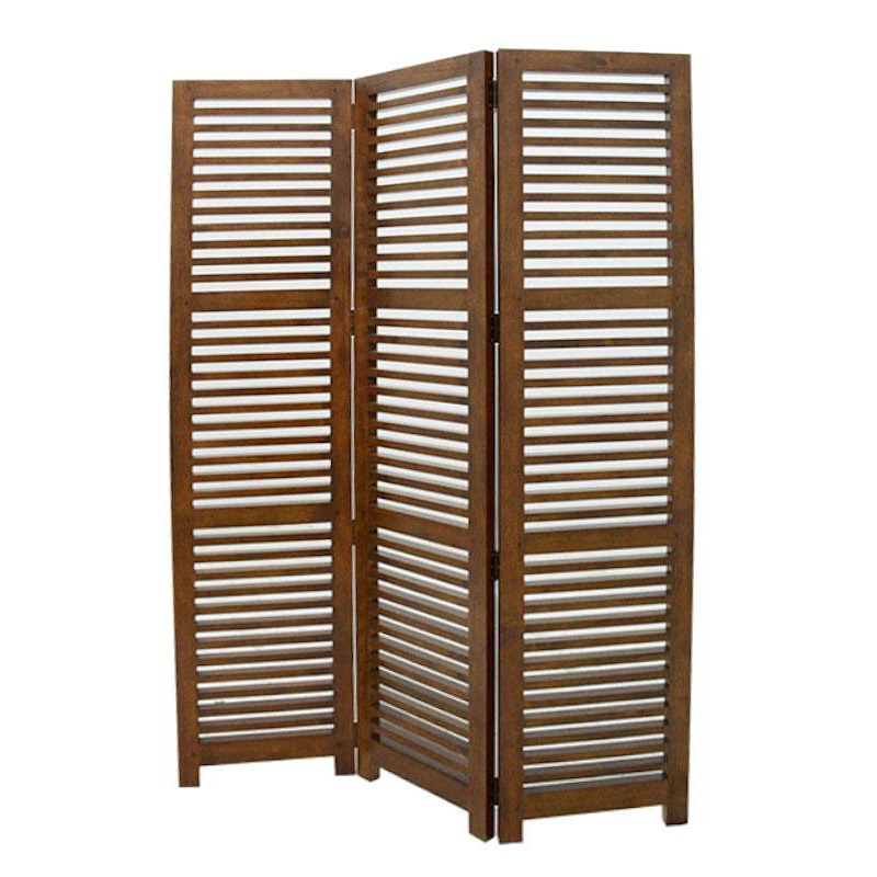 Room divider 3 panels with Slats