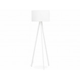 White designer floor lamp