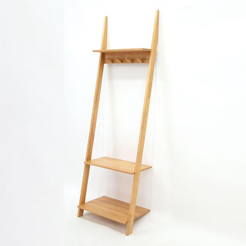 Coat hanger with shelf