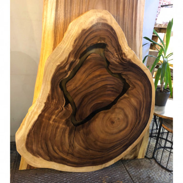Rond acacia tafelblad 146 x...