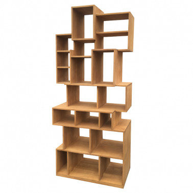 Cubes unstructured bookshelf