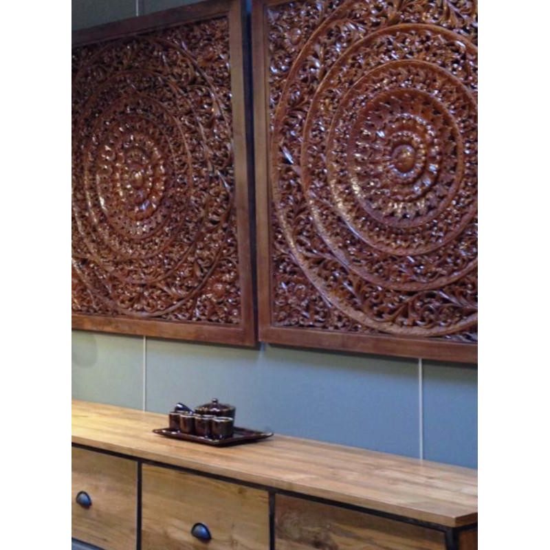 Teak panel Teak panel