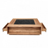 SPAZZO | Coffee table with stone top