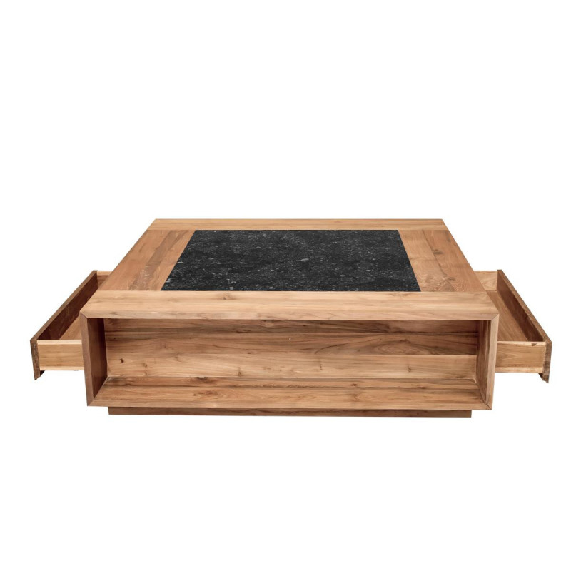 SPAZZO | Coffee table with stone top