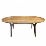 Vintage Oval Dining Table