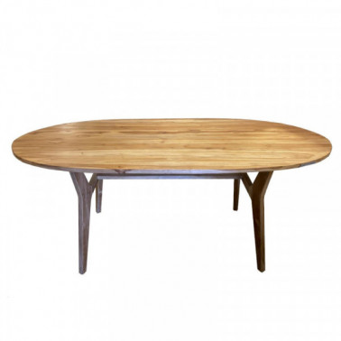 Vintage Oval Dining Table