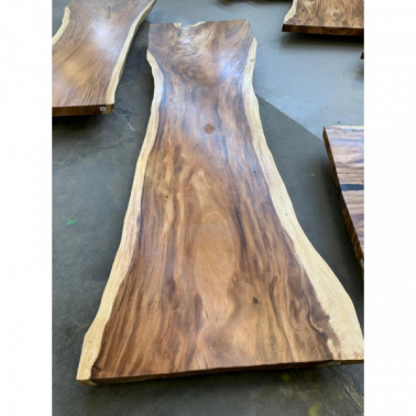 Acacia Slab for table top 400 x 122_88_123 cm Resin