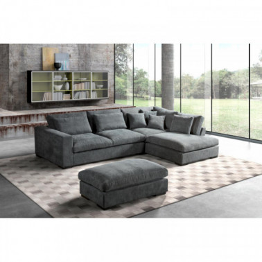 BARBERA | Sectional fabric sofa
