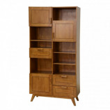 Bookshelf 3 doors 3 drawers | Vintage