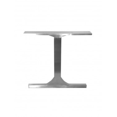 Set of 2 stainless steel legs T shape