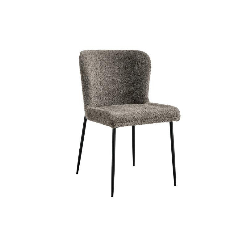 ELISA | Fabric and metal dining chair