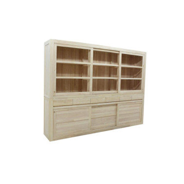 Sideboard with 6 sliding doors & 6 drawers