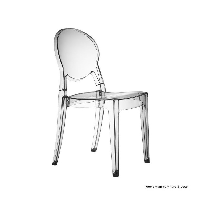 | Transparante stoel Materiaal polycarbonaat Kleur
