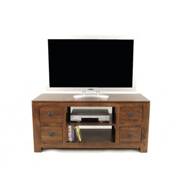 Low TV cabinet, 4 drawers