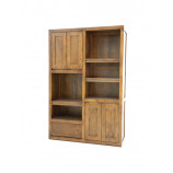 Bookshelf 4 Doors & 1 Drawer