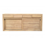 Sideboard with 2 sliding doors and 4 drawers