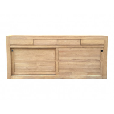 Sideboard with 2 sliding doors and 4 drawers