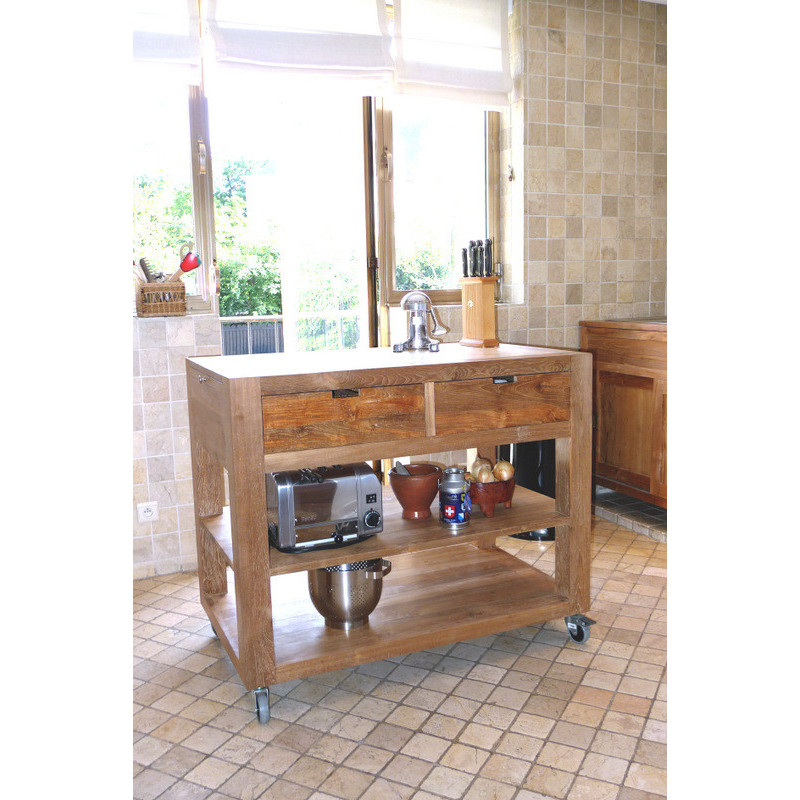 Kitchen table 2 drawers