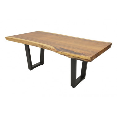 Table tranche acacia