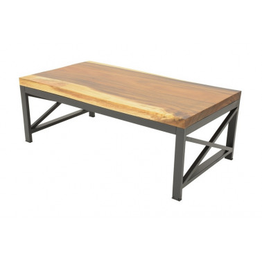 Table basse acacia