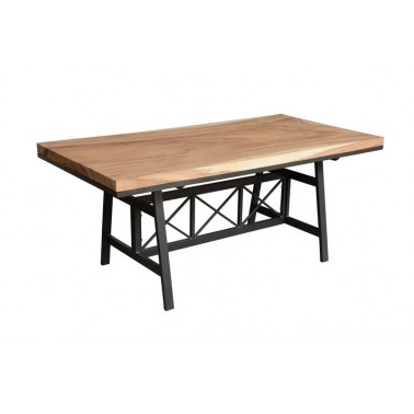 Table tranche acacia 180x90