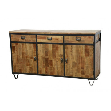 Dressoir 3 lades, industrieel