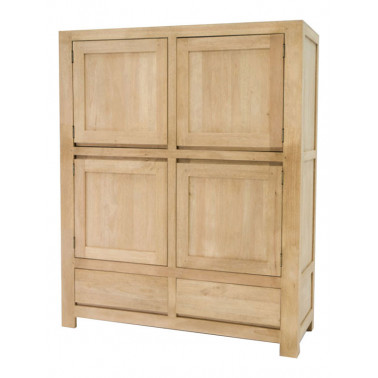 Cupboard 4 doors, 2 drawers