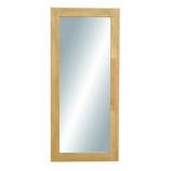 mirror with hevea frame