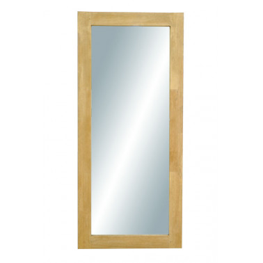 mirror with hevea frame