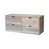 Low Chest of 4 drawers