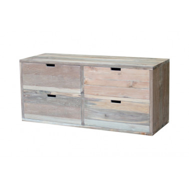 Low Chest of 4 drawers